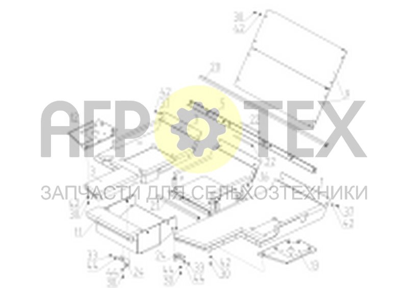 Чертеж Установка шумоизоляции (2650.01.01.800)